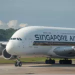 Trophée World Airline Awards 2026 et logo Singapore Airlines